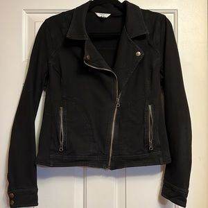 Faux black jacket